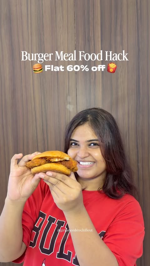 Instagram post by @girijaneedstochillout for Wendy's. Caption reads: [...] now on EatSure, Zomato & Swiggy. @wendys....