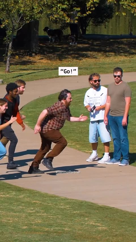 Instagram post by @areyoukiddingtv for Venmo. Caption reads: [...] it! The easier way to get a free taco? Pay....