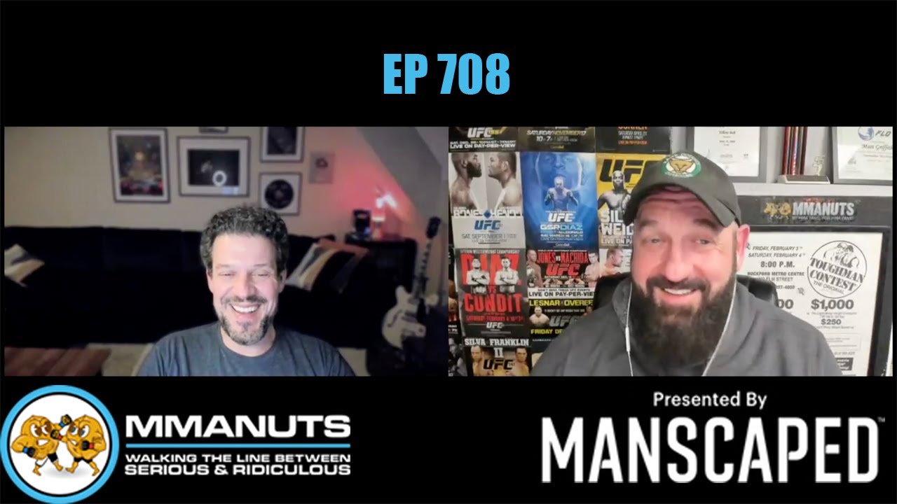 YouTube post by @MMAnuts for OneSkin. Caption reads: [...] 15% off OneSkin with the code FIT15 at ....