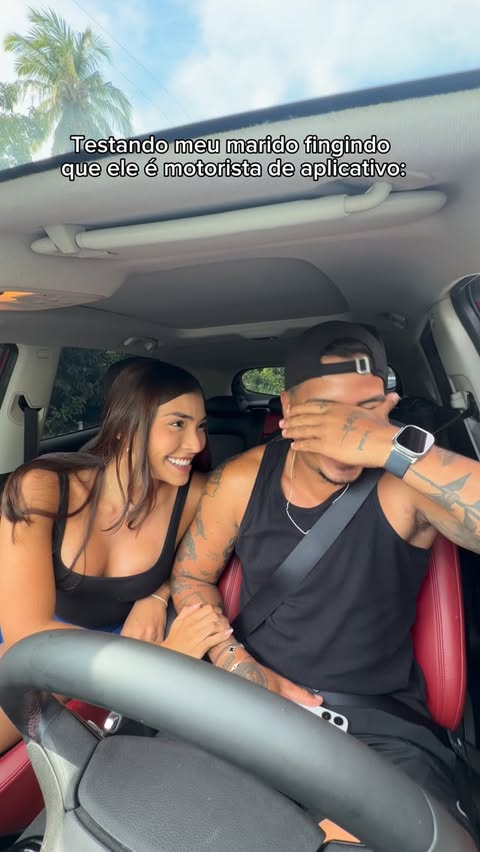 Instagram post by @victorgoes for Chevrolet. Caption reads: [...] 😂🚗 Ainda bem que é no Novo Chevrolet....