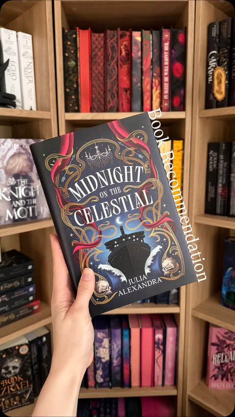 Instagram post by @karly_rose_reads for Wednesday Books. Caption reads: [...] summons spirits Spice rating: 🫑....