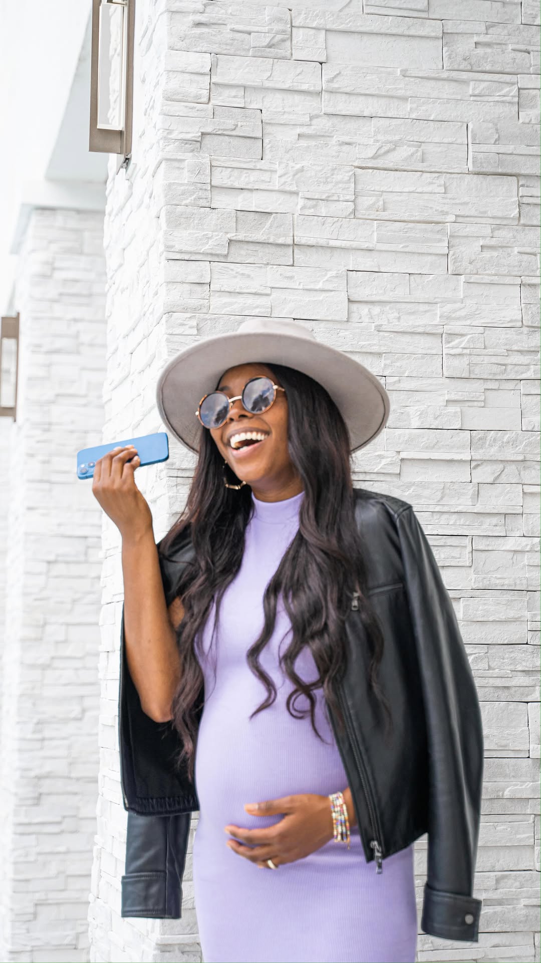 Instagram post by @uptoclaudia for Metro by T-Mobile. Caption reads: #ad 🤩 That feeling when you hear about Metro’s....