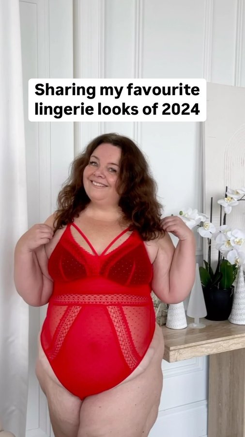 Instagram post by @asksfairy for PARFAIT Lingerie. Caption reads: Sharing my favourite lingerie looks of 2024 ❤️....