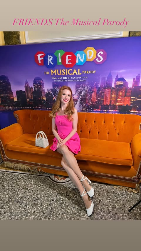 Instagram post by an influencer for Bella Barnett. Caption reads: [...] 💃 *ad pr 🎀 Dress: @bellabarnett.official....