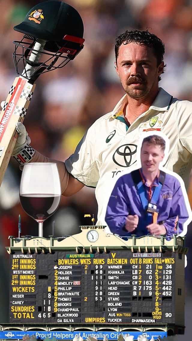 Instagram post by @cricketcomau for Qantas. Caption reads: Wine, churches and cricketing cult heroes! It's....