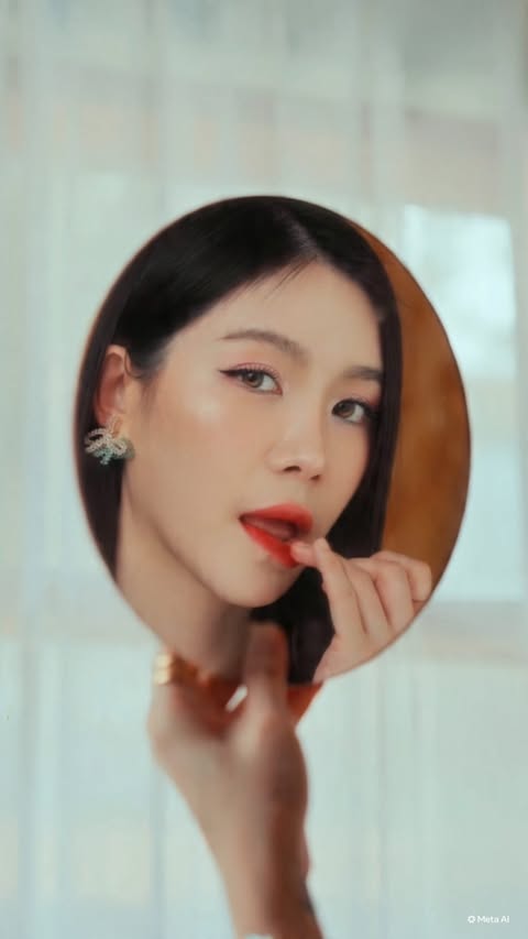 Instagram post by @michimomo for L'Oréal Indonesia. Caption reads: I kid you not! This @lorealindonesia Hyaluron Tint....