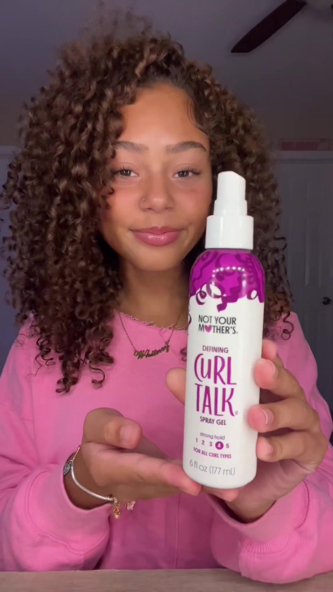 TikTok post by @.fwhitney for Not Your Mother's. Caption reads: This product is truly a game-changer. Save....