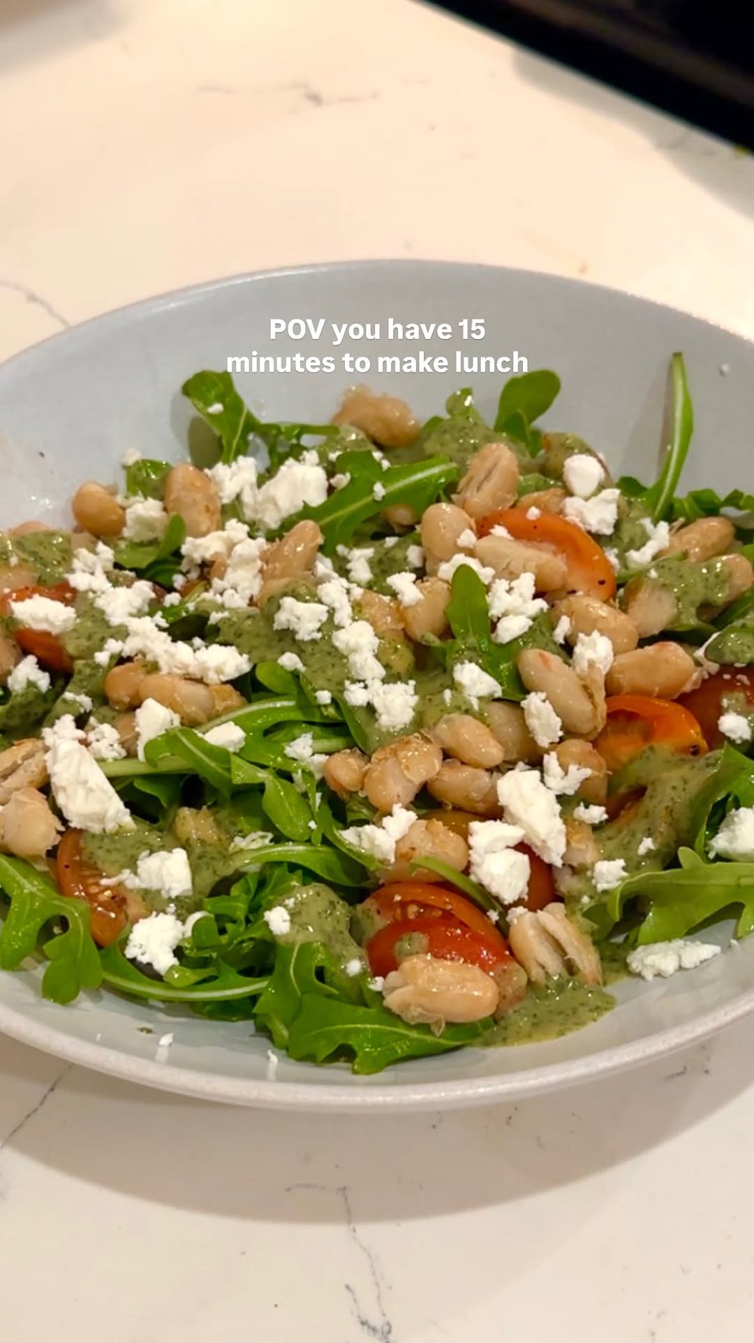 Instagram post by @freesiapark for Blue Apron. Caption reads: #blueapronpartner POV you only have 15 minutes to....
