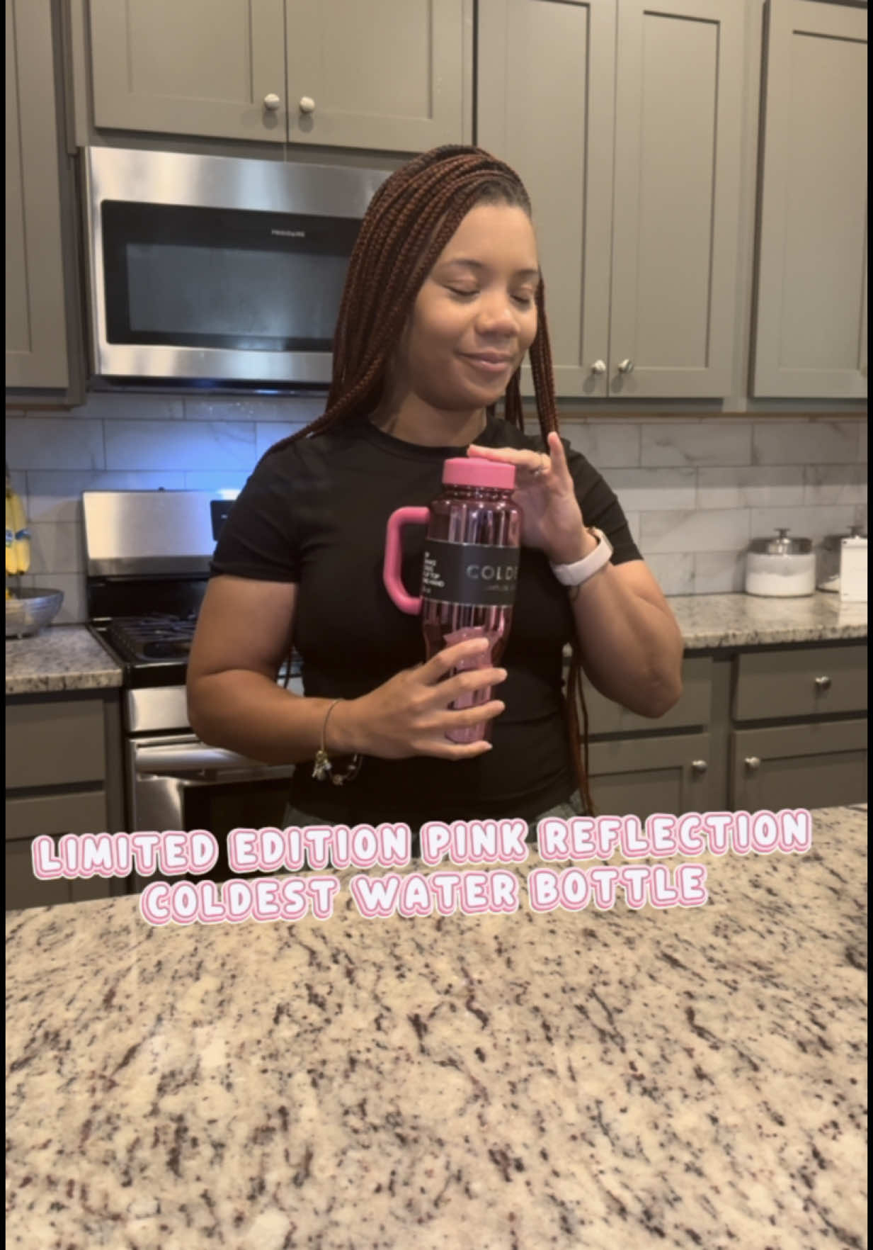 TikTok post by @_thecantyfamily for Coldest. Caption reads: This is my first @Coldest now I want every color....