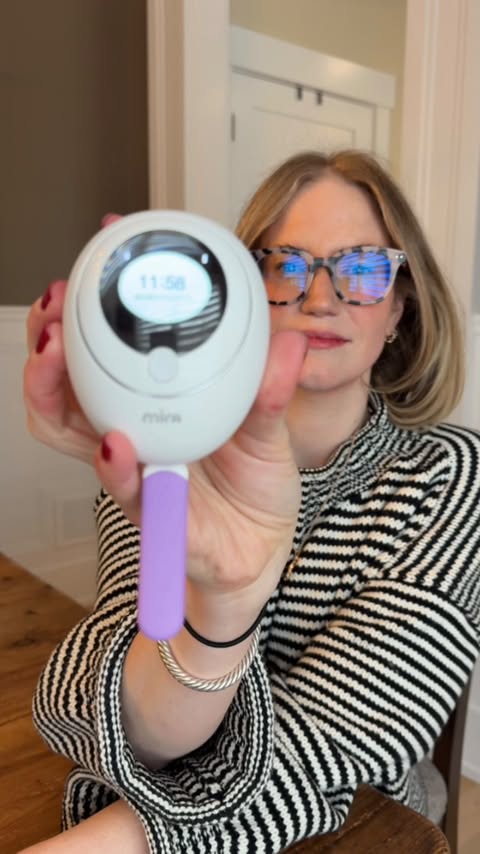 Instagram post by @mamaindenim for Mira Fertility. Caption reads: [...] my bio to learn more. @hellomiracare....