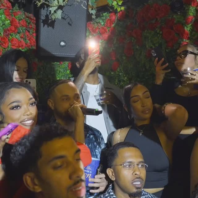 Instagram post by @iamdjcamo for Crown Royal. Caption reads: #ad Proud to have partnered with @crownroyal....