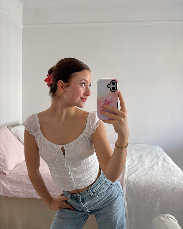 Instagram post by @kaela_ballerina for Blunt Cases. Caption reads: New phone needed a new case from @bluntcases....