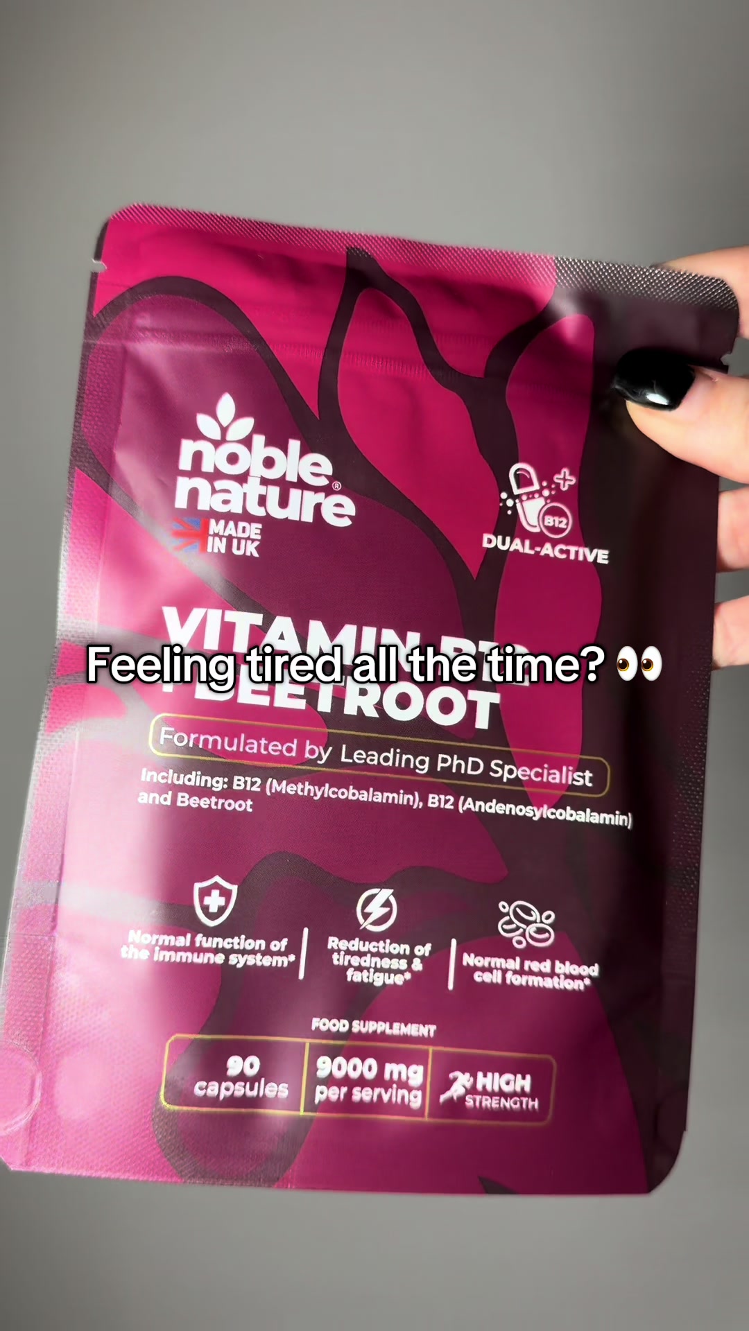 TikTok post by @michrlifestyle for Noble Nature. Caption reads: [...] #foryoudays #dealdrops @NobleNature.