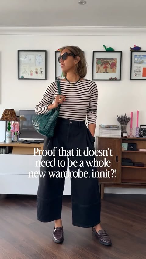 Instagram post by @fatimatruscott for Katie Loxton. Caption reads: [...] Sunglasses and bag @katieloxton Earrings....