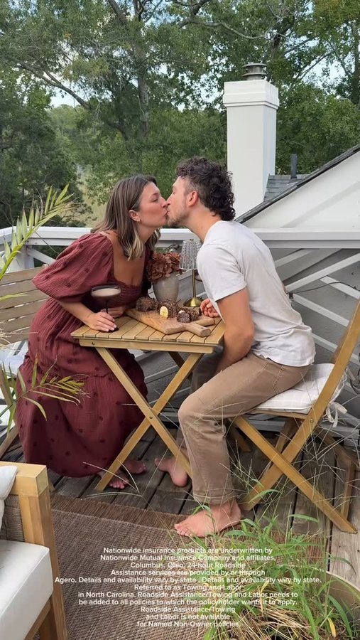 Instagram post by @staybycorisamuel for Nationwide. Caption reads: #NationwidePartner It was so cool to reflect back....