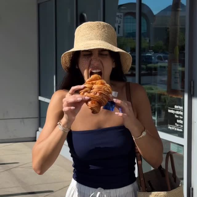 Instagram post by @ultabeauty for Snif. Caption reads: A 🥐 perfume - ABSOLUTELY. find @snif.co crumb....