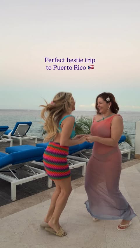 Instagram post by @rachmartino for Discover Puerto Rico. Caption reads: [...] to your DMs! ✈️ @discoverpuertorico....