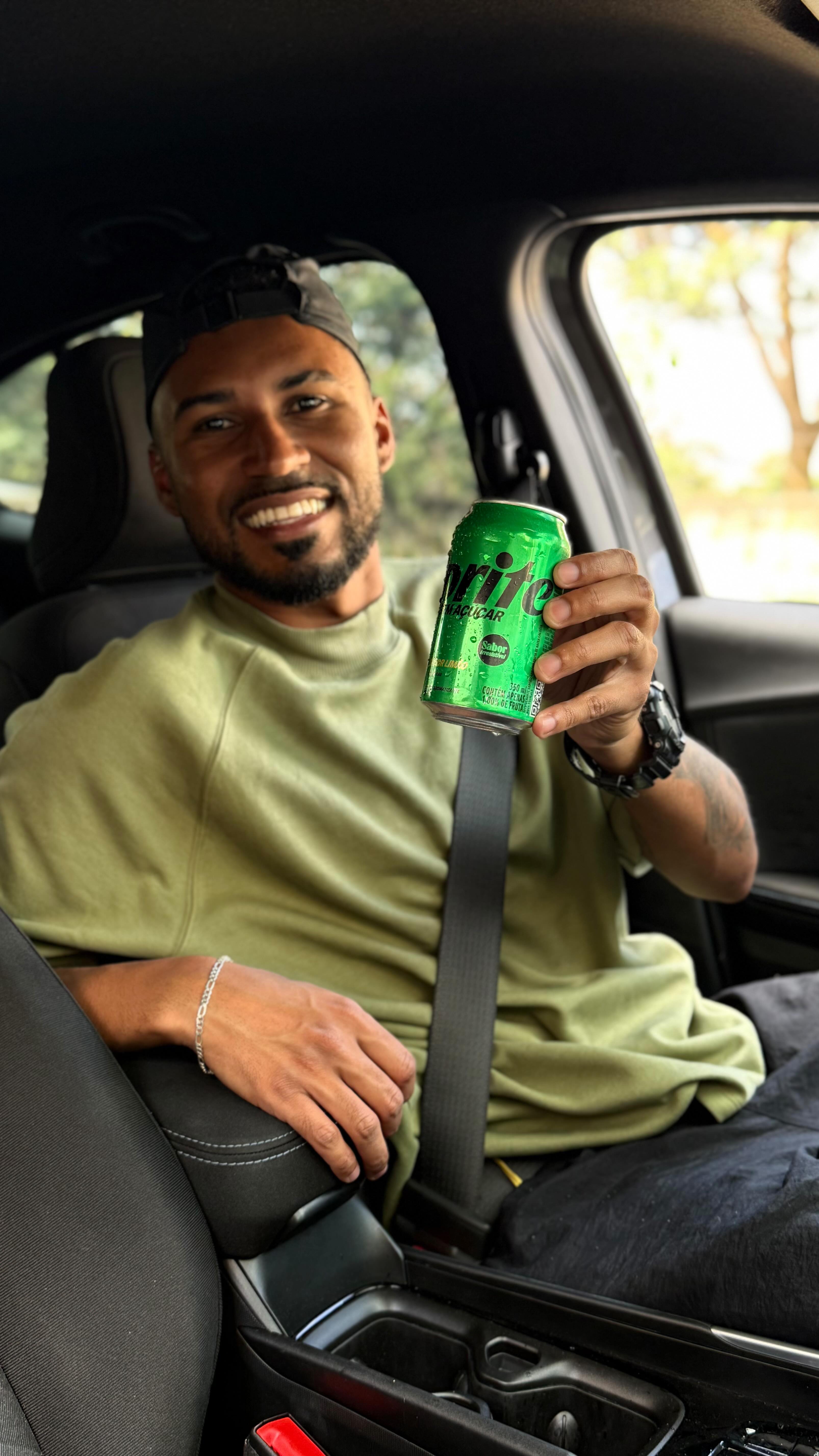 Instagram post by @colemarkin for Sprite. Caption reads: É como se diz o outro: “paciência tem limite.......