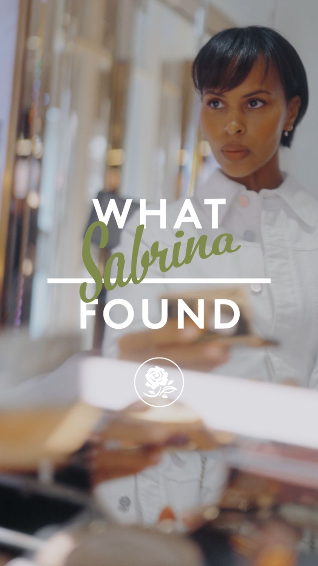 Instagram post by @sabrinaelba for Bicester Village. Caption reads: [...] insider @sabrinaelba takes over....