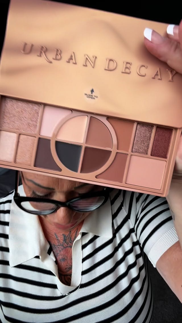 Instagram post by @just_janci for Urban Decay. Caption reads: @urbandecaycosmetics 
𝘼𝙇𝙇 𝙉𝙀𝙒 𝘼𝙉𝘿....