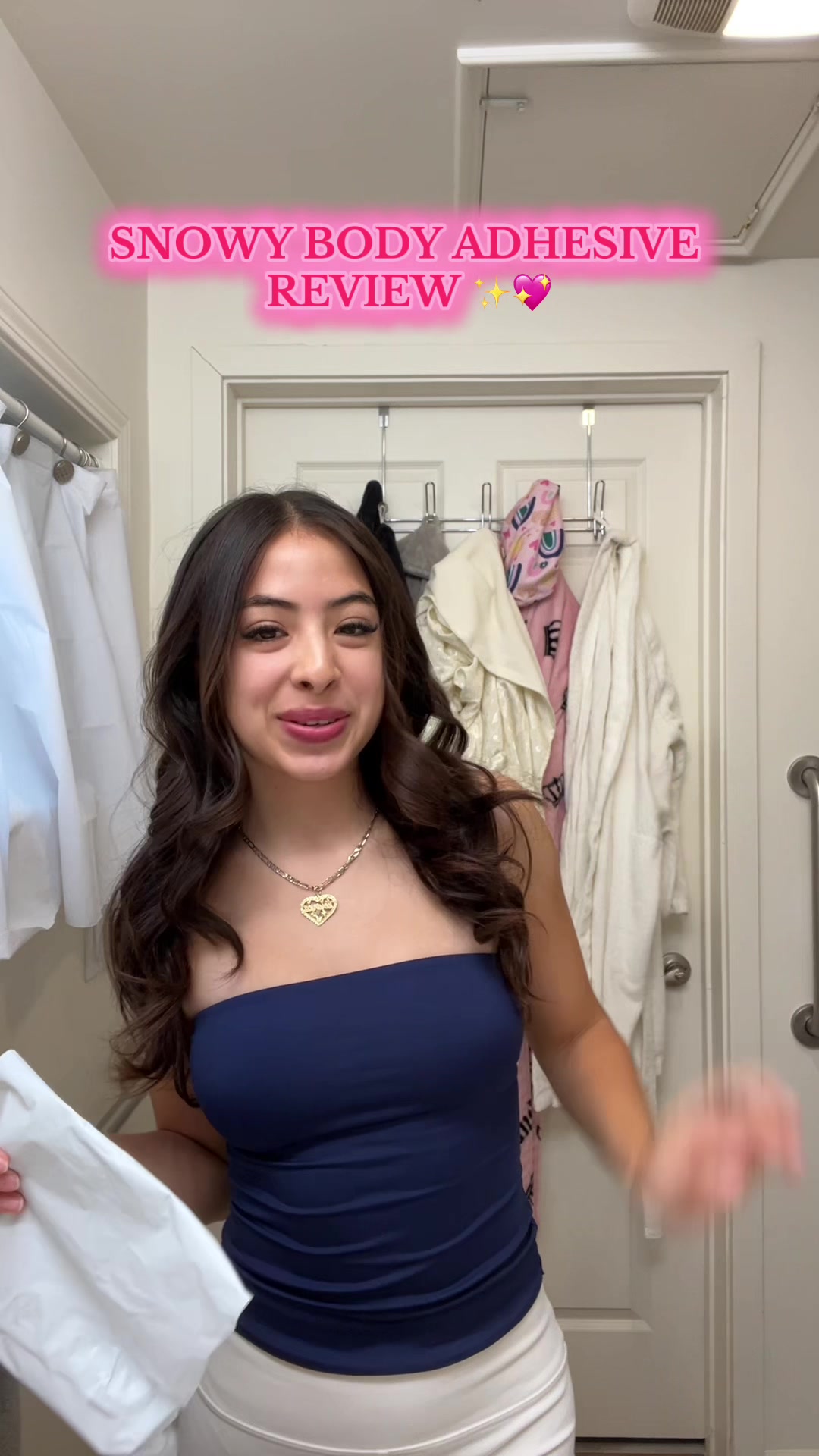 TikTok post by @areyoureadingamagazine for Snowy Care. Caption reads: Adding this to my purse bowl for on the goo 🥰💞....