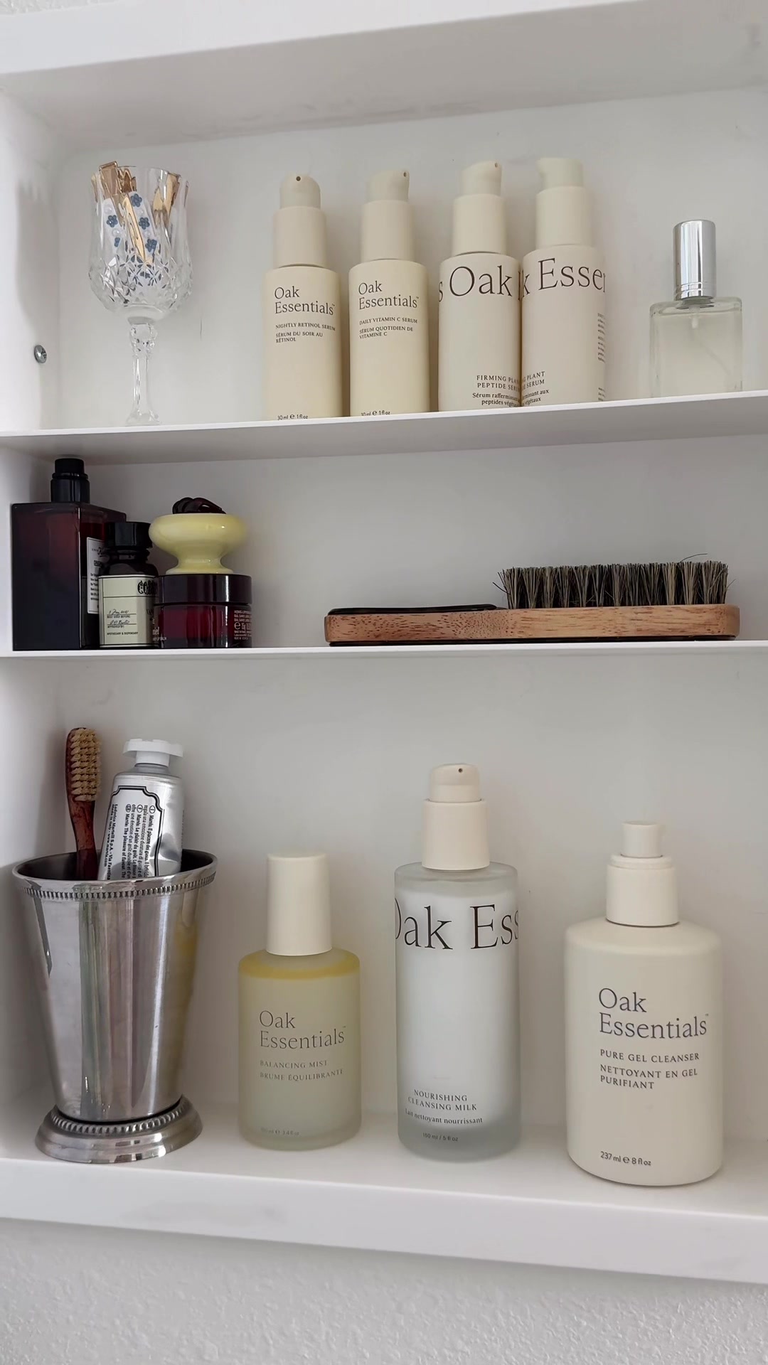 TikTok post by @rina_celese for Jenni Kayne. Caption reads: gifted by @Oak Essentials 🪽✨ you can use code....