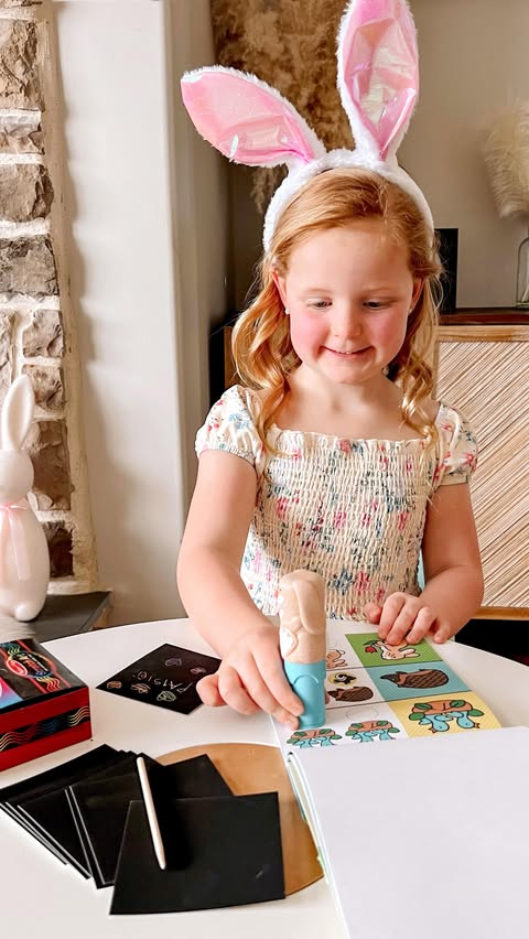 Instagram post by @kidsandcabernet for Melissa & Doug. Caption reads: As my kids get older it becomes a little harder to....