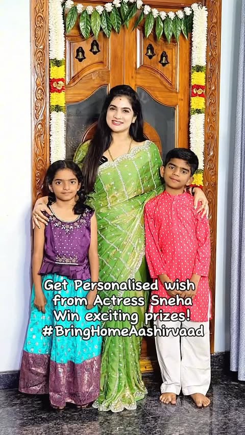 Instagram post by @rashmi_rashu29 for Aashirvaad. Caption reads: [...] Sankranthi greeting-aagi....