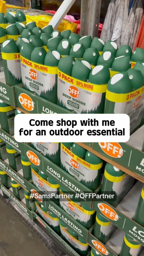 Instagram post by @samsclubmembers for OFF. Caption reads: [...] making sure we have on hand this summer?....