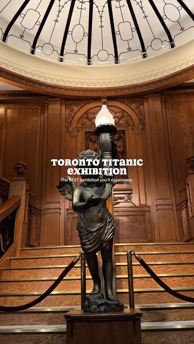 Instagram post by @jen.trt for Date Ideas Toronto. Caption reads: ⭐ This immersive experience takes you deep into....