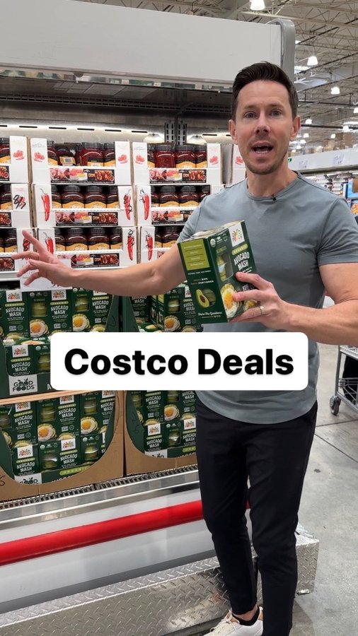 Instagram post by an influencer for Good Foods. Caption reads: [...] #ad Make sure to scoop @goodfoods Avocado....