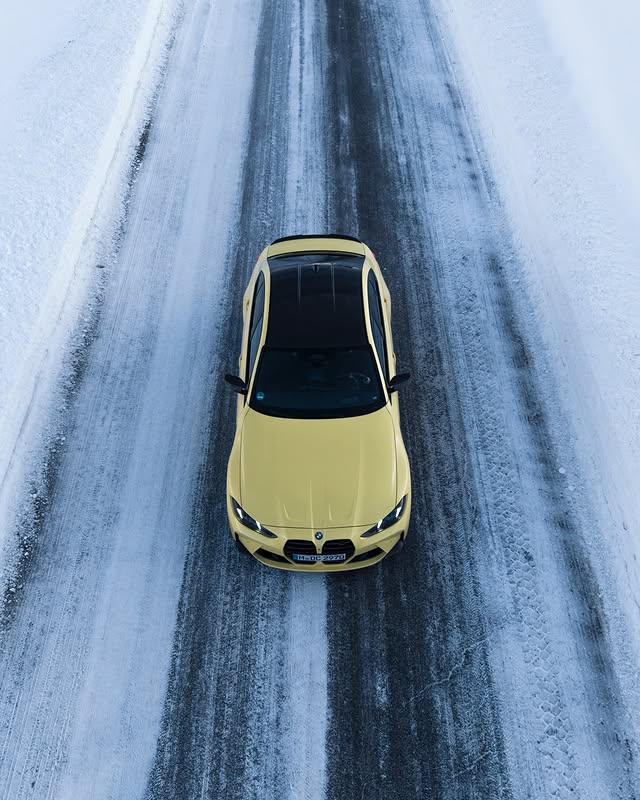 Instagram post by @dschmdt for BMW. Caption reads: [...] m above sea level - no problem for the BMW....