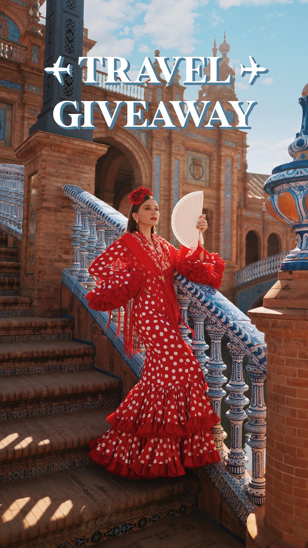 Instagram post by @aniab for Spain. Caption reads: ✨GIVEAWAY CLOSED ✨

The time of year for looking....