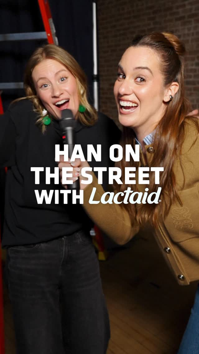 Instagram post by @hannahberner for Lactaid. Caption reads: #ad so, you’re in a complicated situationship with....