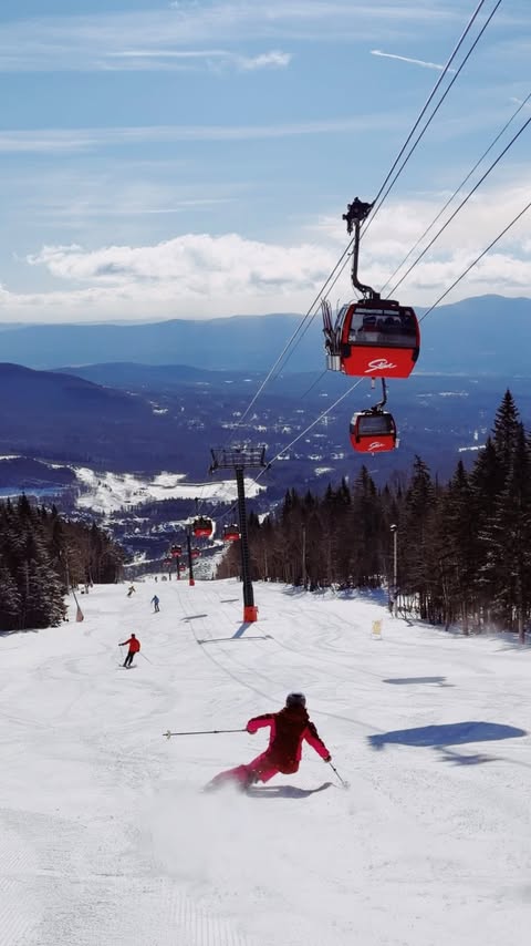Instagram post by @grace_donner for Epic Pass. Caption reads: [...] stop on my tour of every east coast....