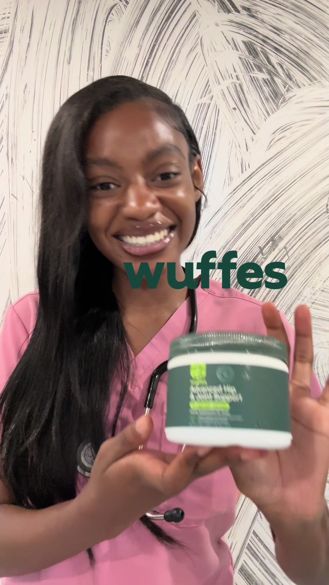 TikTok post by @ariiiilyn for Wuffes. Caption reads: [...] announce that I’ll be partnering with....