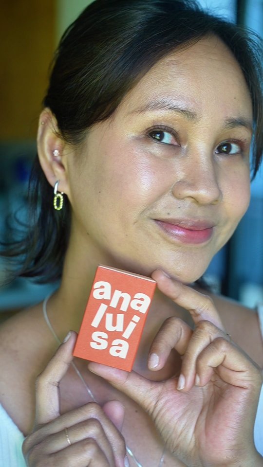 Instagram post by @willworkformascara for ana luisa. Caption reads: ✨When your earrings make your whole outfit feel....