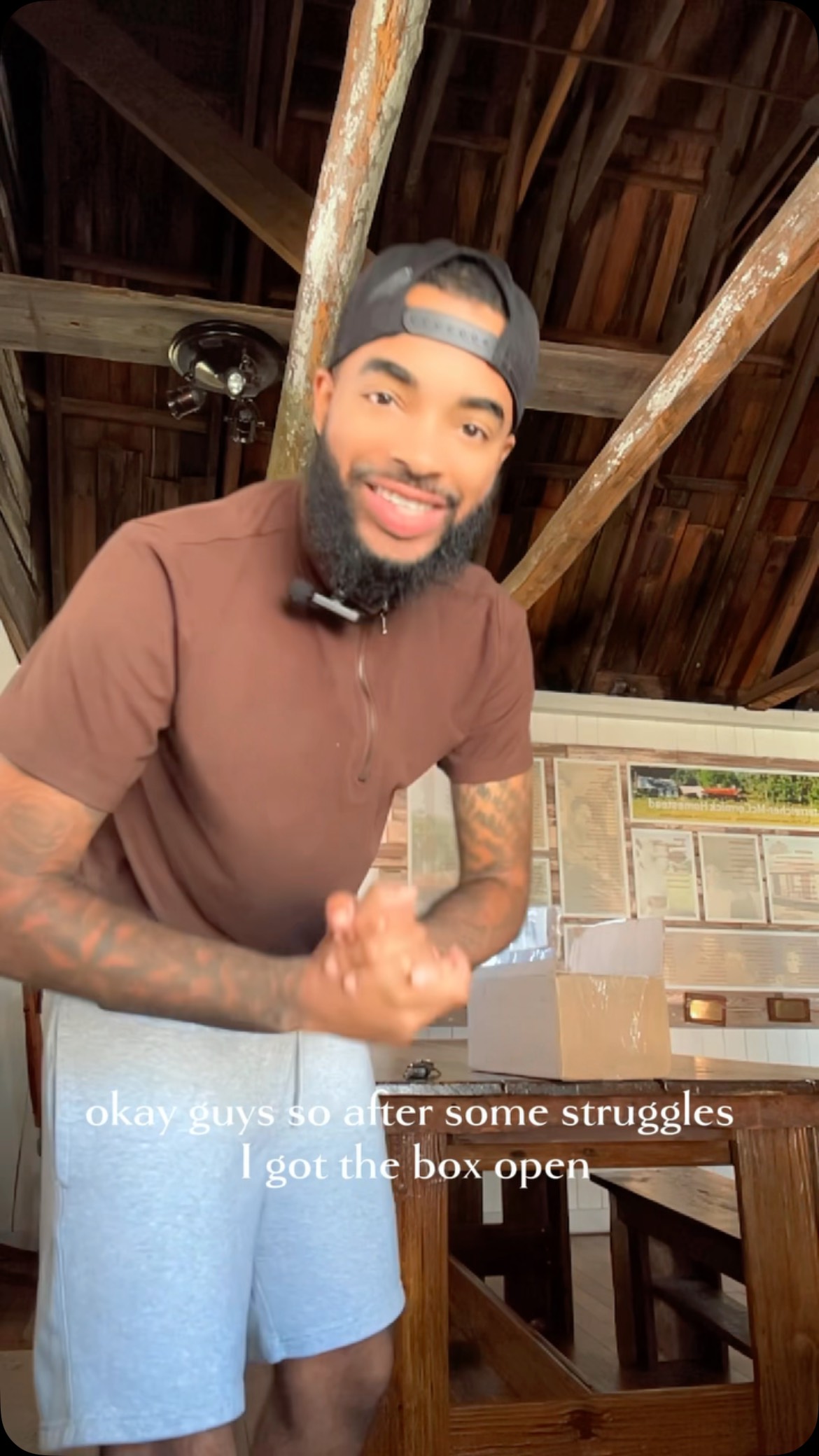 Instagram post by @yo.retro for US Ghost Adventures. Caption reads: This video is sponsored and in partnership with....