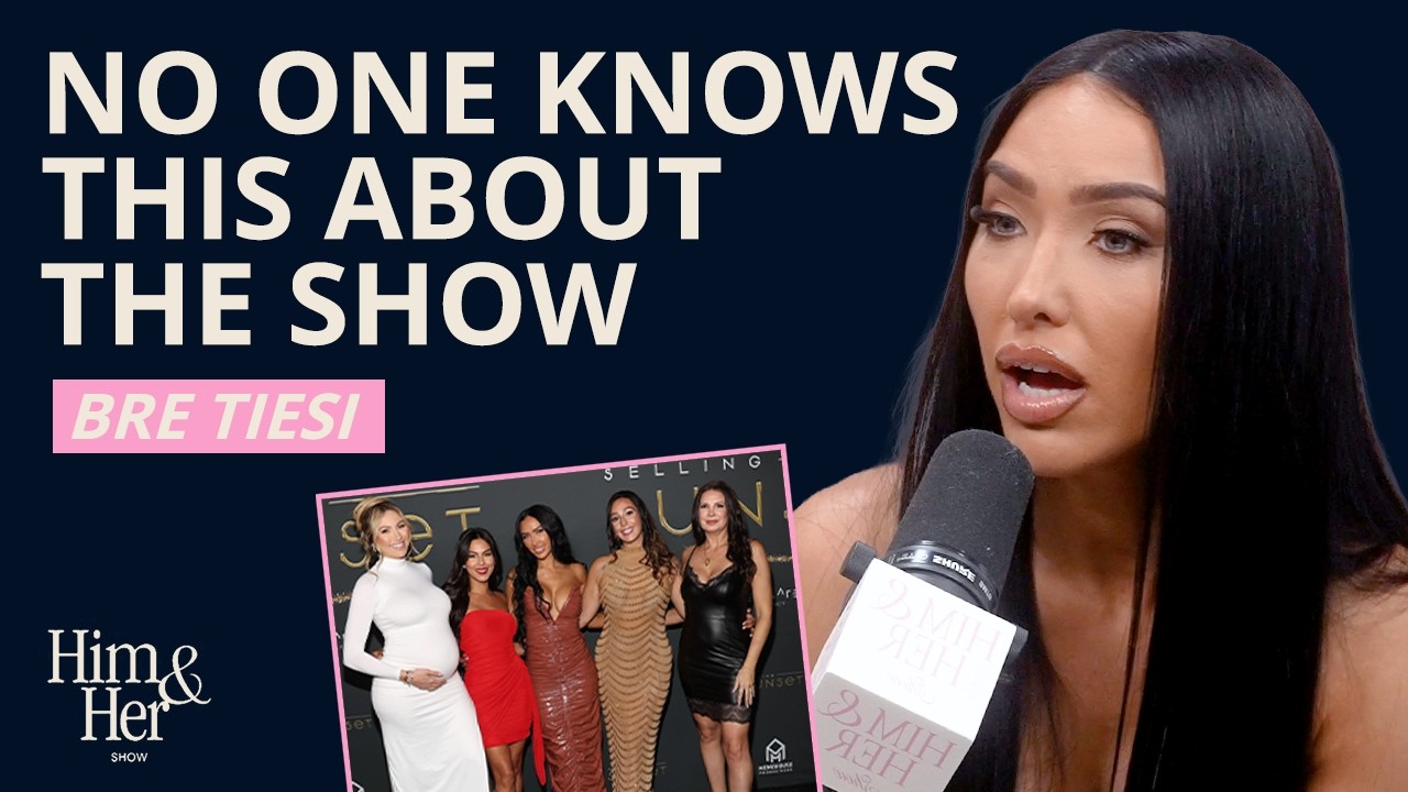 YouTube post by @TheSkinnyConfidential for Cymbiotika. Caption reads: “All Of The Girls Are Struggling!" Bre Tiesi....