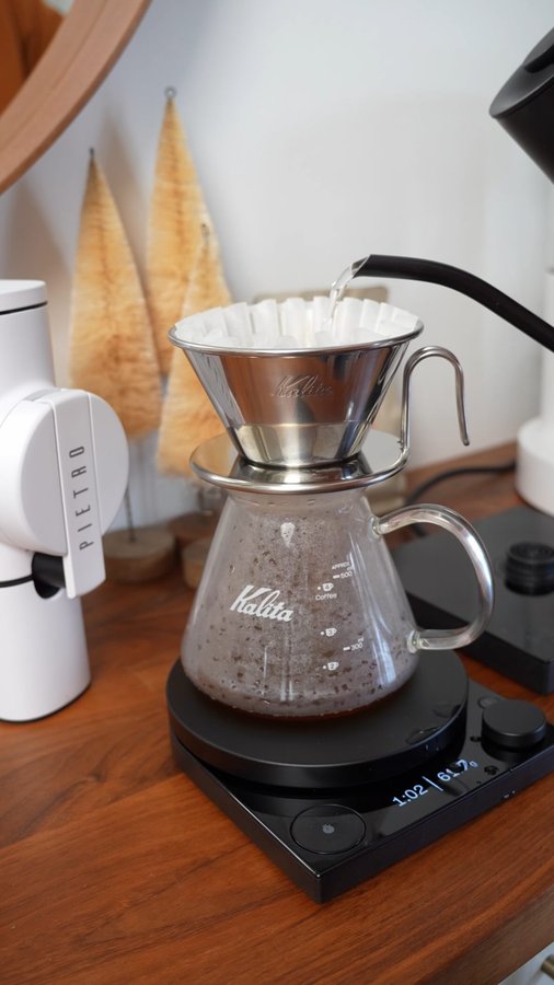 Instagram post by @daddygotcoffee for Espresso Parts. Caption reads: [...] is definitely a vibe. The team at....