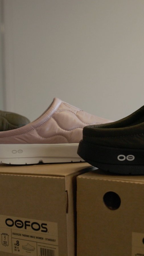 Instagram post by @chyrstynmariah for OOFOS. Caption reads: “I’m going to survive #TheNutcracker because of....