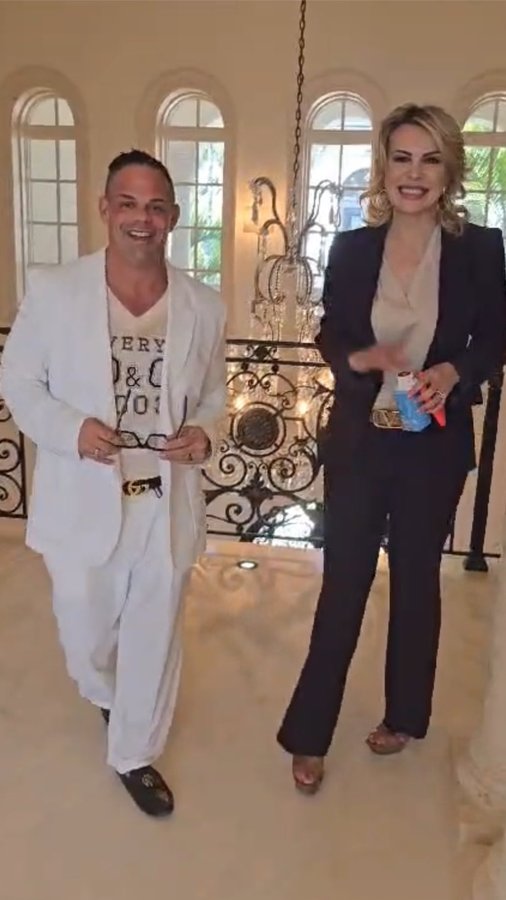 Instagram post by @askthetitleguy for Douglas Elliman. Caption reads: $60 million listing with Douglas Elliman. Keep....