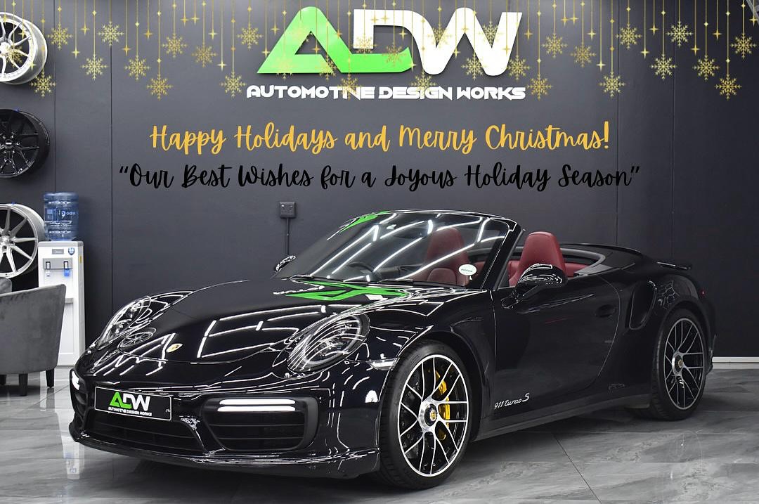 Instagram post by @sa_exotics for ADW South Africa. Caption reads: Happy Holidays and Merry Christmas! • #adw #xmas....