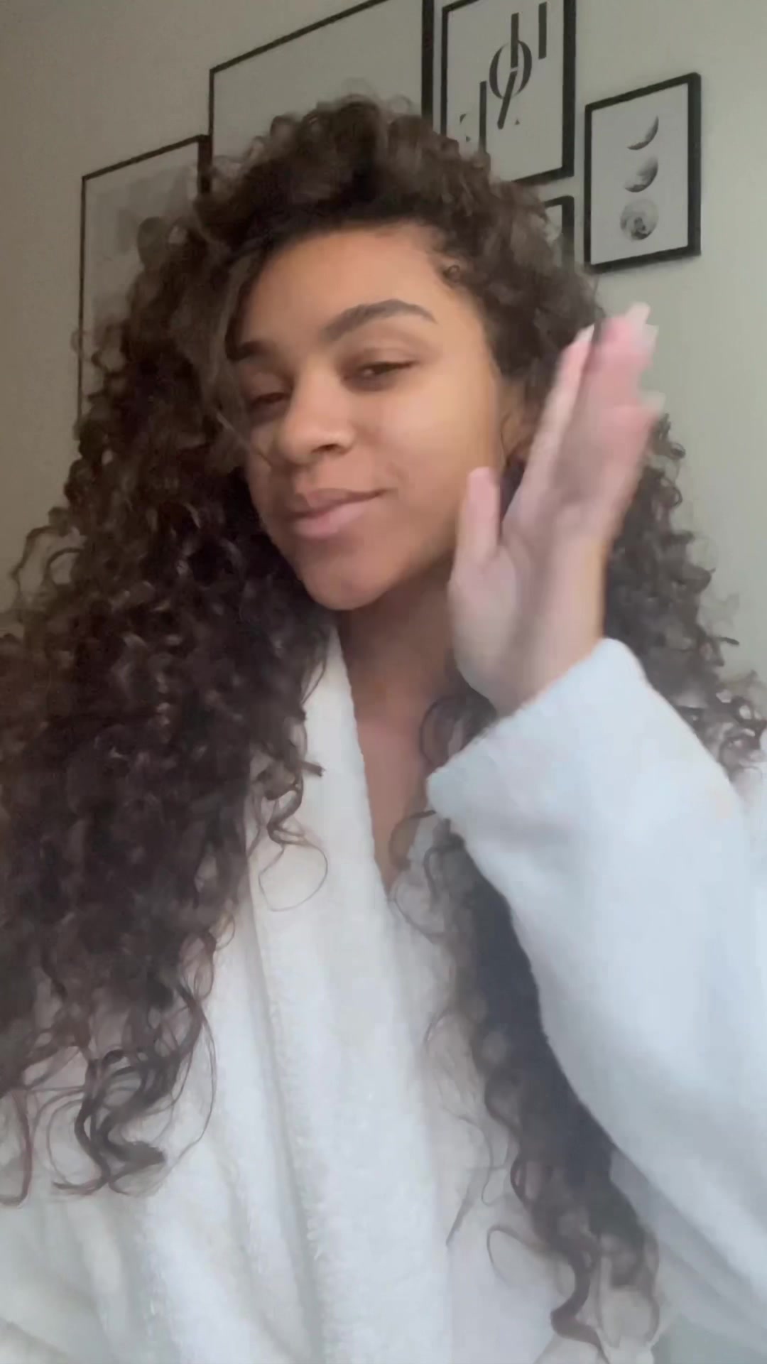 TikTok post by @olivialvsoff for Bellissima. Caption reads: my new best friend le DIFFON SUPRÊME....