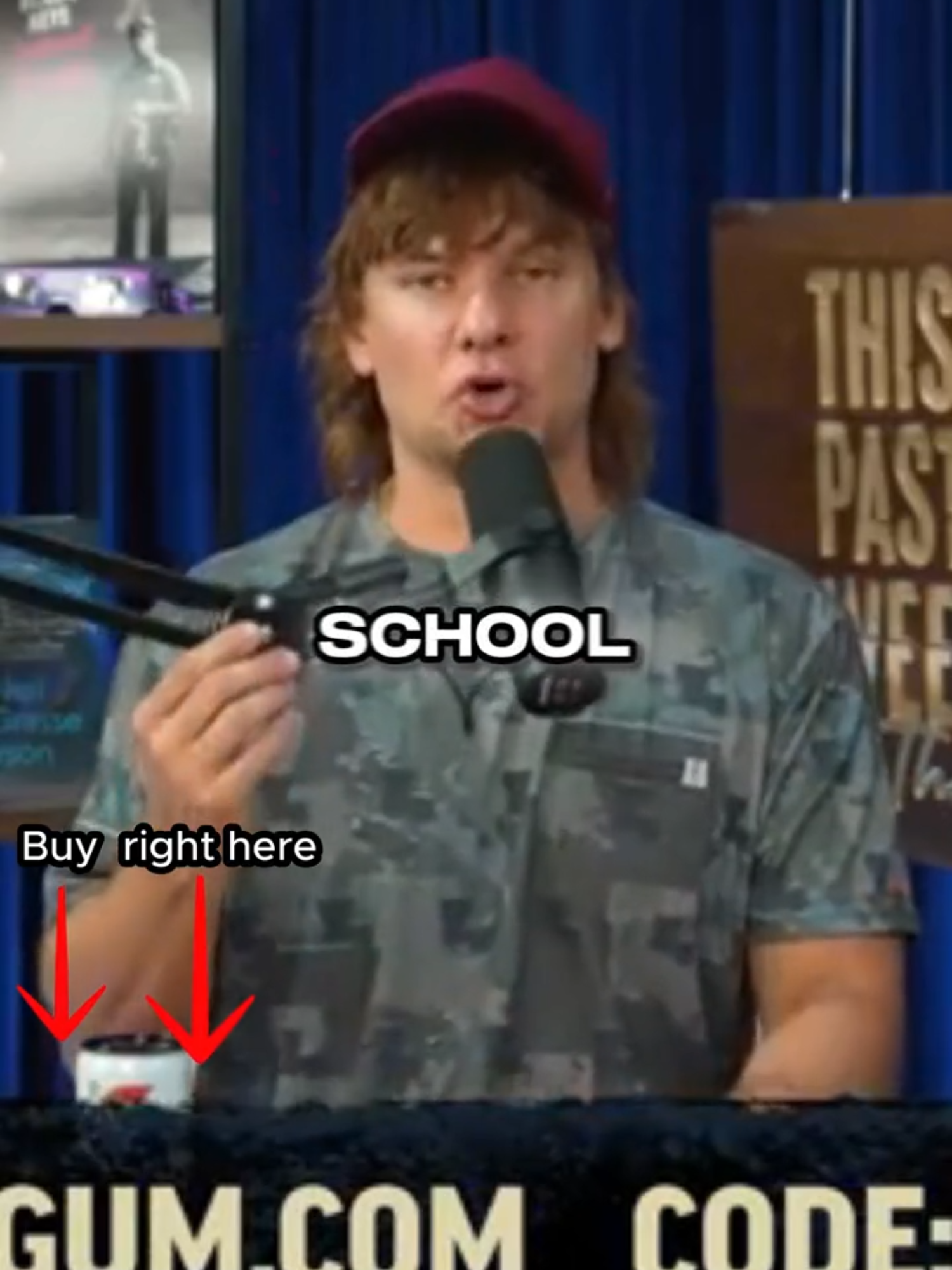 TikTok post by @jwithda for Neuro. Caption reads: THIS GUM NAMED NEURO GUM WILL CHANGE YOUR LIFE!!....