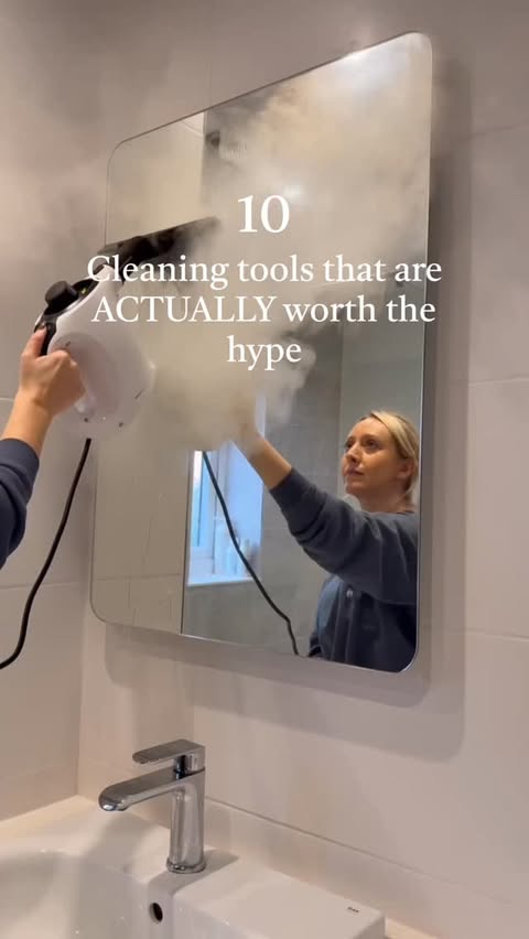 Instagram post by @anna_louisa_at_home for Karcher. Caption reads: The obsession with cleaning tools continues 🙊✨ ad....