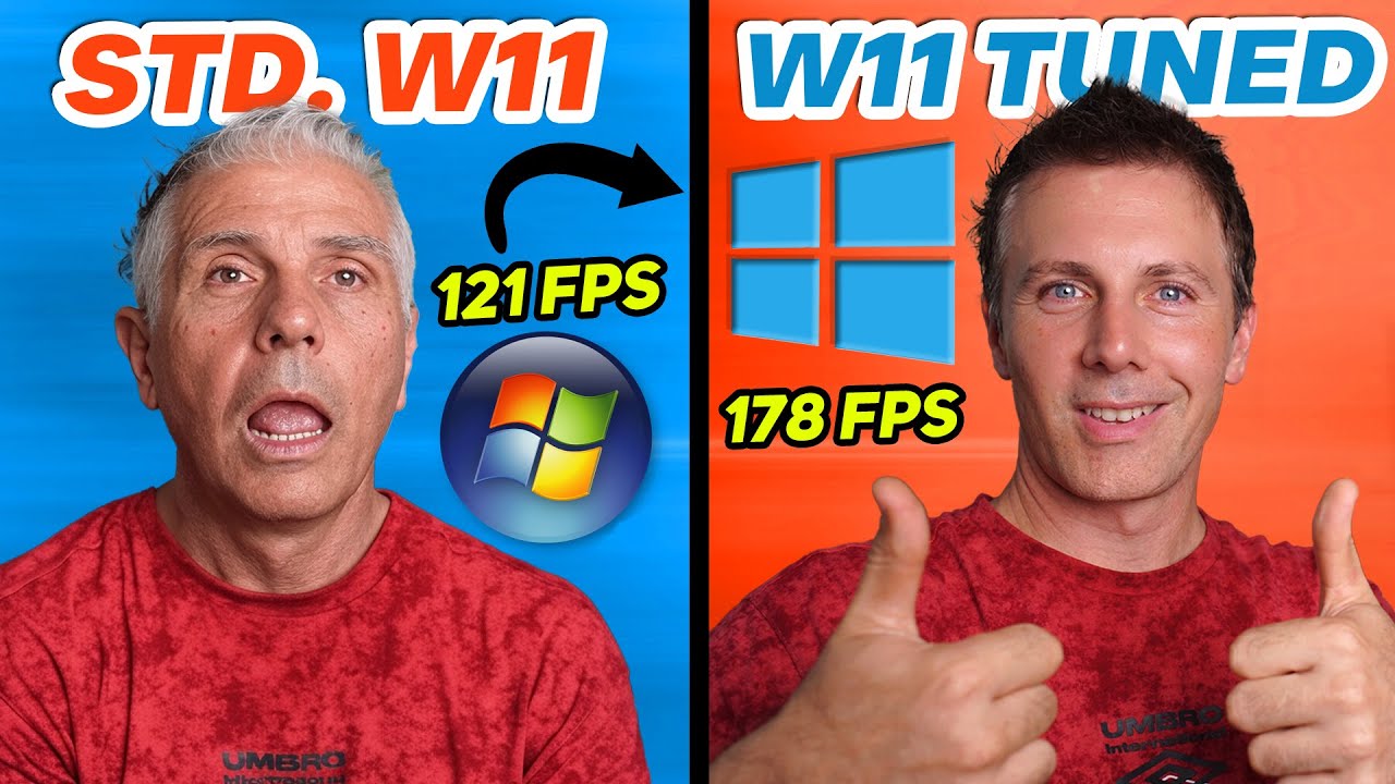 YouTube post by @techyescity for NVIDIA. Caption reads: How to Install and DEBLOAT Windows 11 LTSC for the....