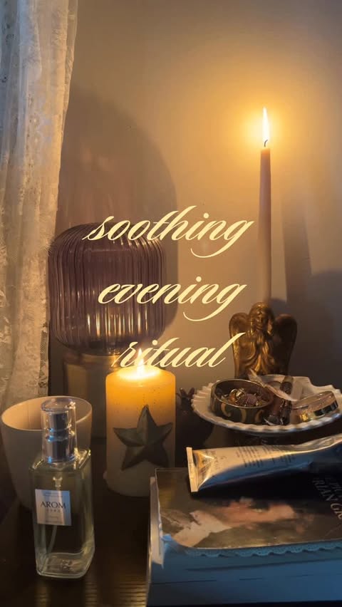 Instagram post by @naomimarlinamotta for greyd. Caption reads: [...] ritual with @arom1980_global 🕯️ | AD....