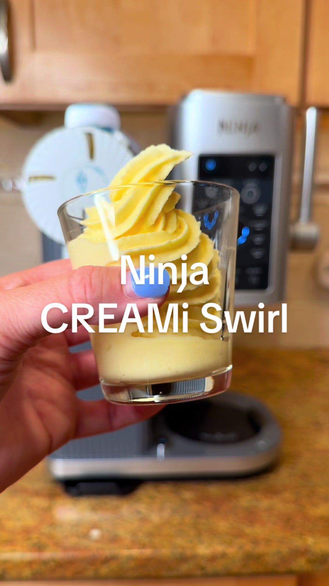 TikTok post by @kimberlymaule for Ninja Kitchen. Caption reads: [...] #tiktokshopcreatorpicks @Ninja Kitchen.