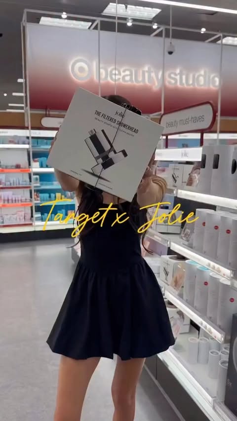 Instagram post by @kristalruiz for Jolie. Caption reads: PSA📣 @jolieskinco is now available at @target 😍....